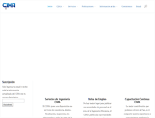 Tablet Screenshot of cima-cuenca.org